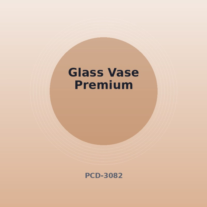 Glasvase Premium