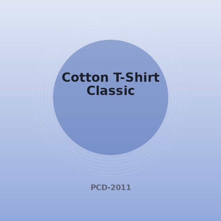 T-shirt en coton Classique